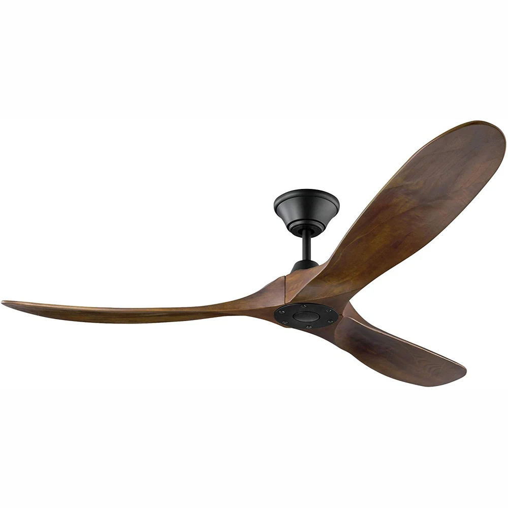 88inch Big Size Wood Ceiling Fan with Remote Control Lights DC Motor 6 Speeds Ventiladores De Techo Con Luces Led 2