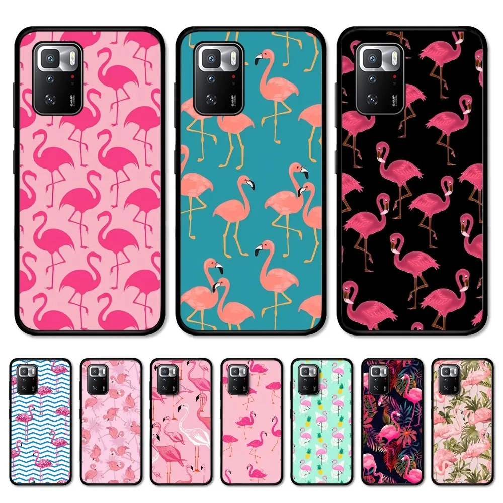 

Flamingo Phone Case For Redmi Note 4 X 5 A 6 7 8 Pro T 9 Pro 9S 10 Pro 11 Pro 11S 11Epro PocoM3pro