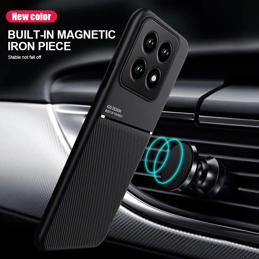 Leather Magnetic Slim Texture Phone Case Cover