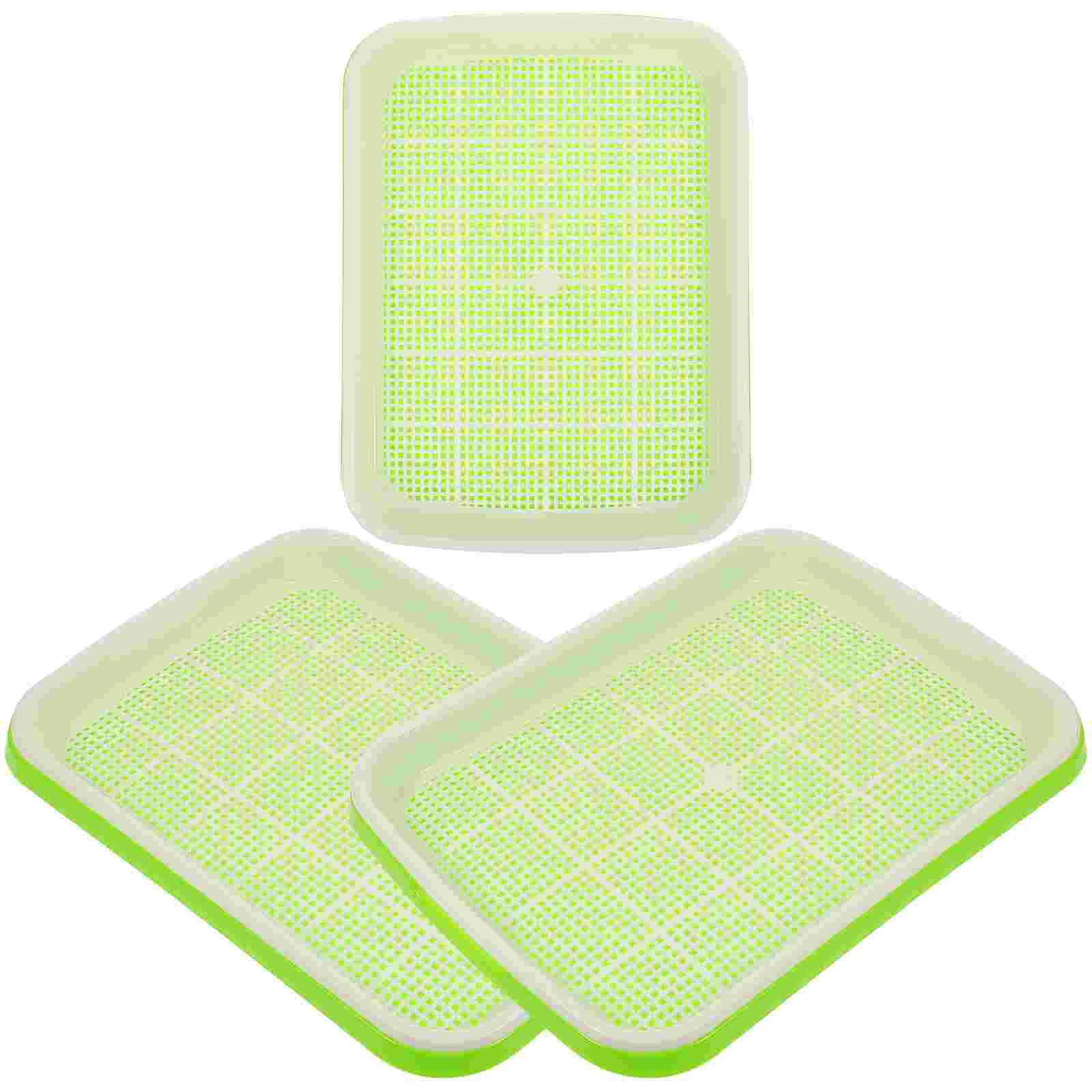

Planting Pot Box Flat Cut Plant Grow Tray Propagation Tray Germination Starter Box Plant Trays with Holes Growing Cell Cups