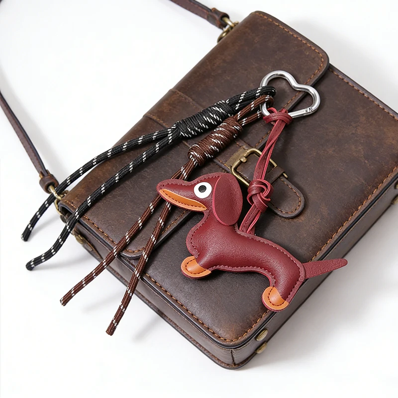 Woven Rope Bag Pendant Designer Creative Keychain Handbag Accessories Bag Charms For Women And Girl Gift