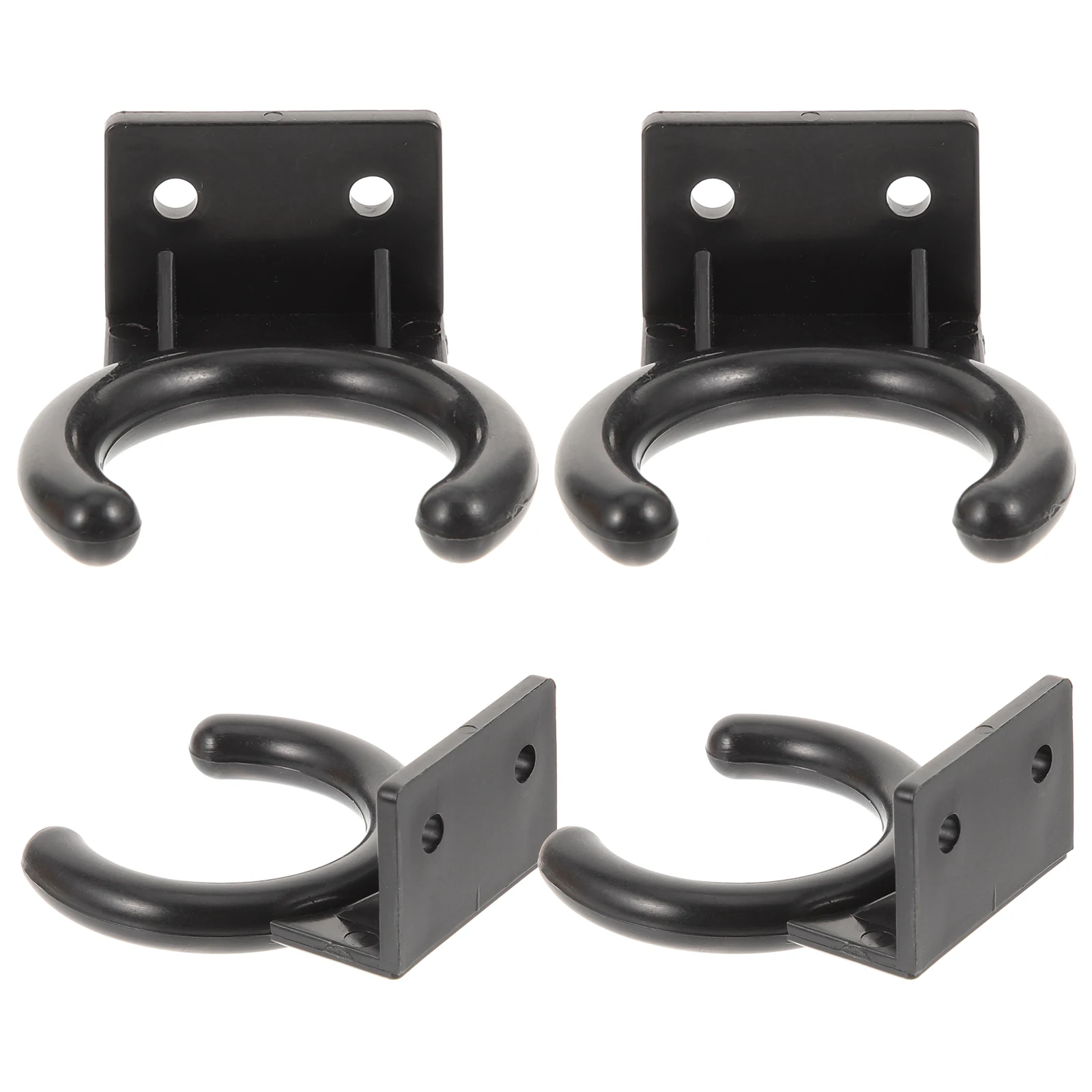 

4pcs Headphone Standrophone Hanger Headphone Stand Wall Mount Holder Hook Clamp Headphone Stand Stand Holder Hook Rack Bracket