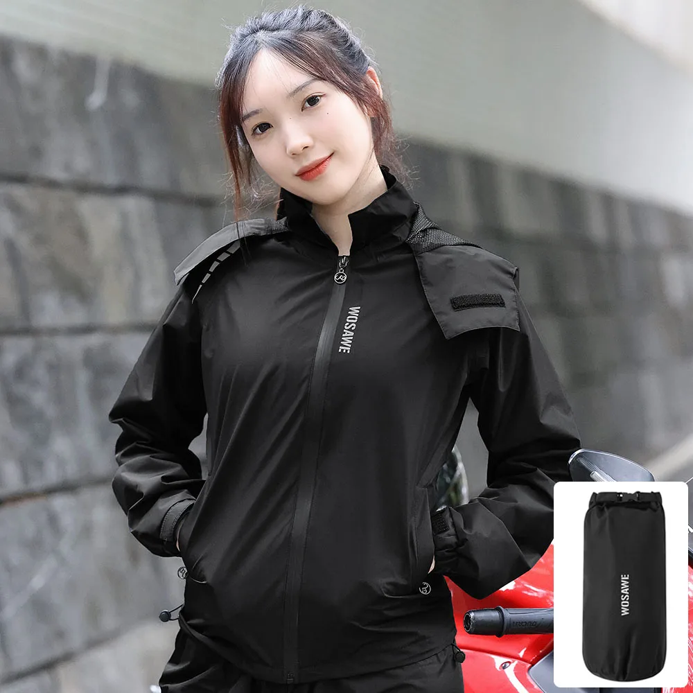 Hooded Raincoat Windbreaker 1