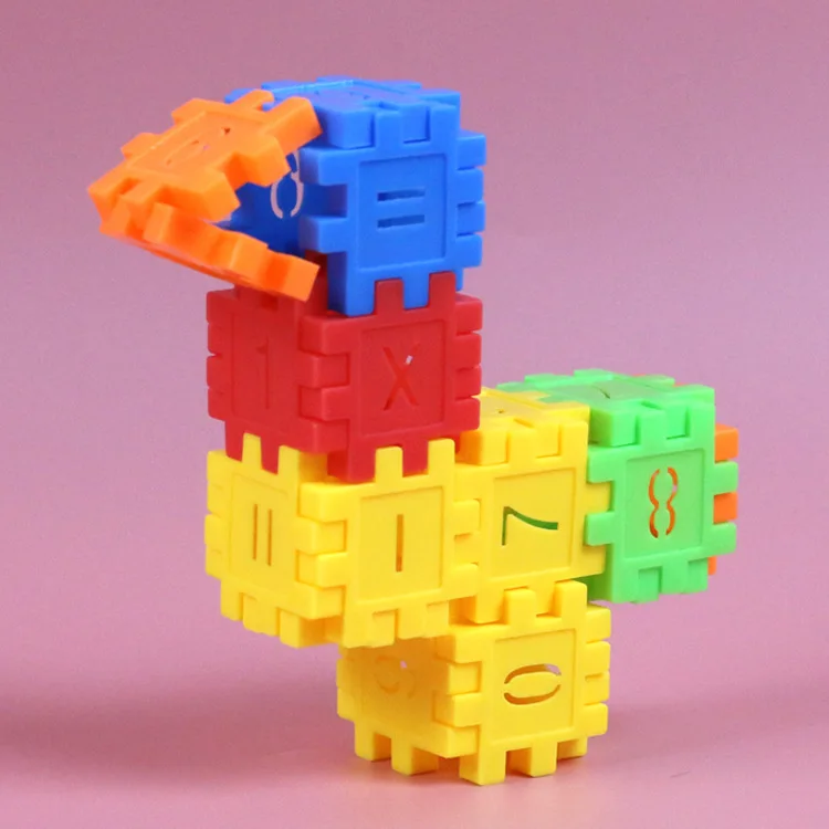 200/330pcs Plastic Square DIY Building Blocks Children Early Education Toys Colorful Macaron Free Splicing Puzzle Blocks DDJ