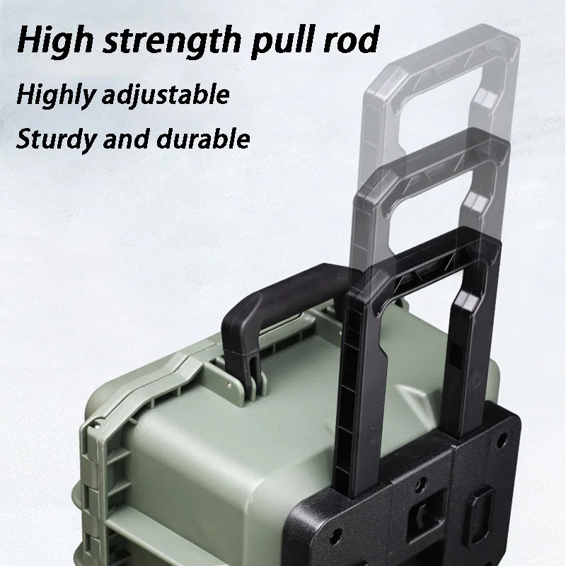 SMRITI Toolbox Multifunctional DSLR Camera Organizer Box Safety Equipment Protective Boxes Large Capacity Tool Storage Boxes