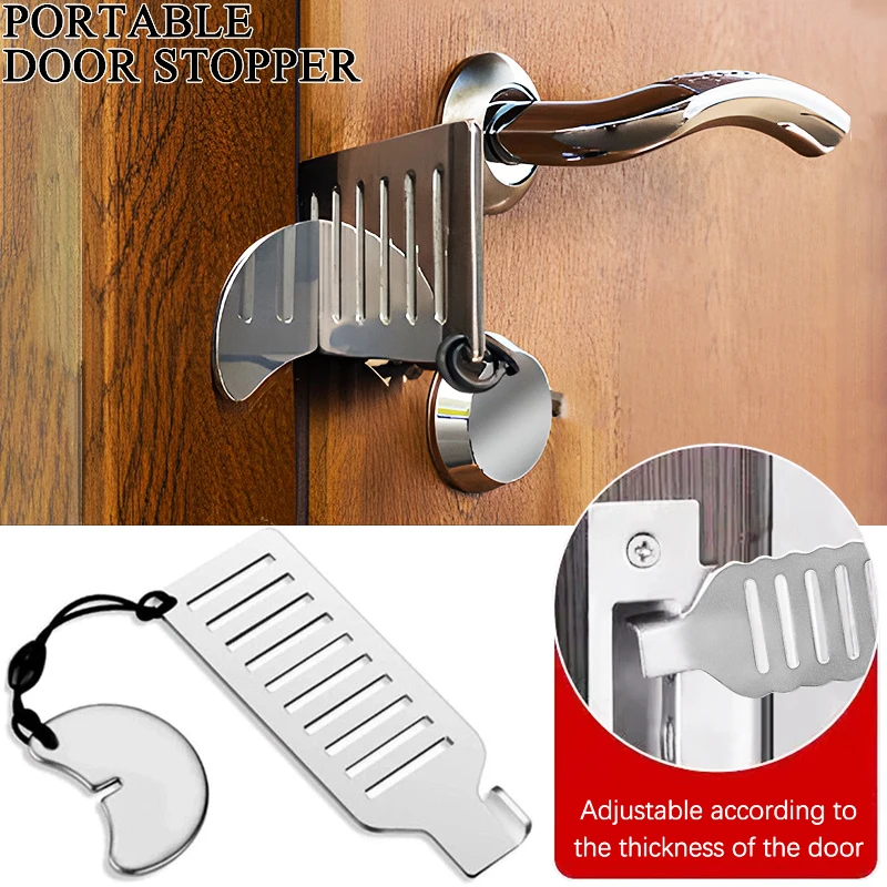 Door Stopper Door Latch Travel Anti-theft