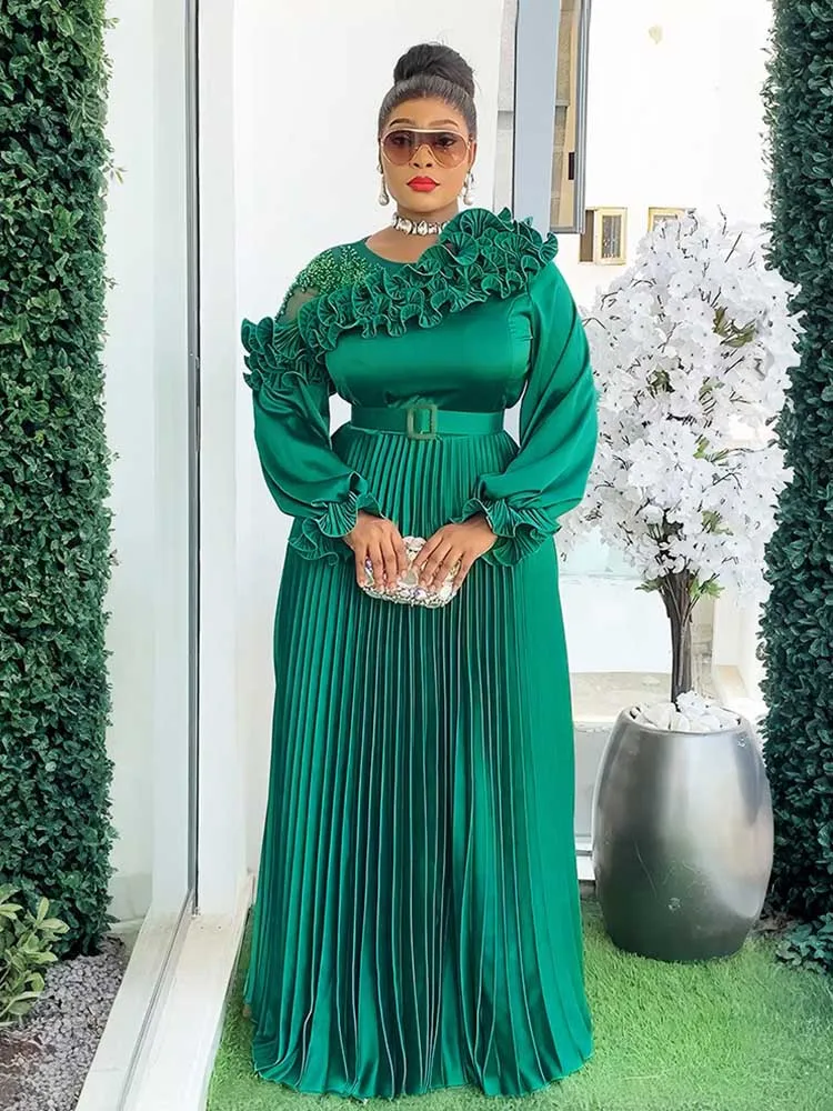 fitted lace wedding dress Elmont Long Sleeve Maxi Dress main image 1