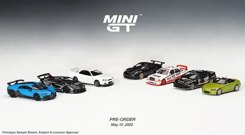 MINIGT 1/64 Nissan Skyline GT-R (R34) V-Spec II Alloy Car