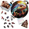 Whale 3d Jigsaw Wooden Animal Puzzles Toys Underwater World Fish Unique Puzzle Gift Interactive Games Educational Toy 6