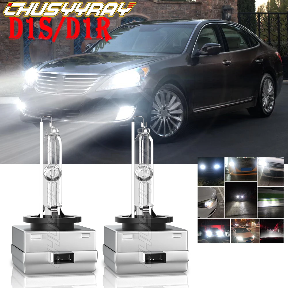 CHUSYYRAY Автомобильные фары, совместимые с Hyundai Equus 2011-2013 D1S/D1R/D1C HID Ксеноновые фары, лампы ближнего света, автомобильные аксессуары