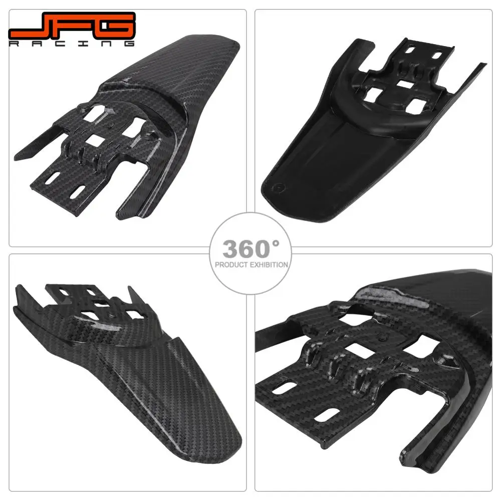 Imitation Carbon Fiber Rear Mudguard for Off-Road Electric Bikes