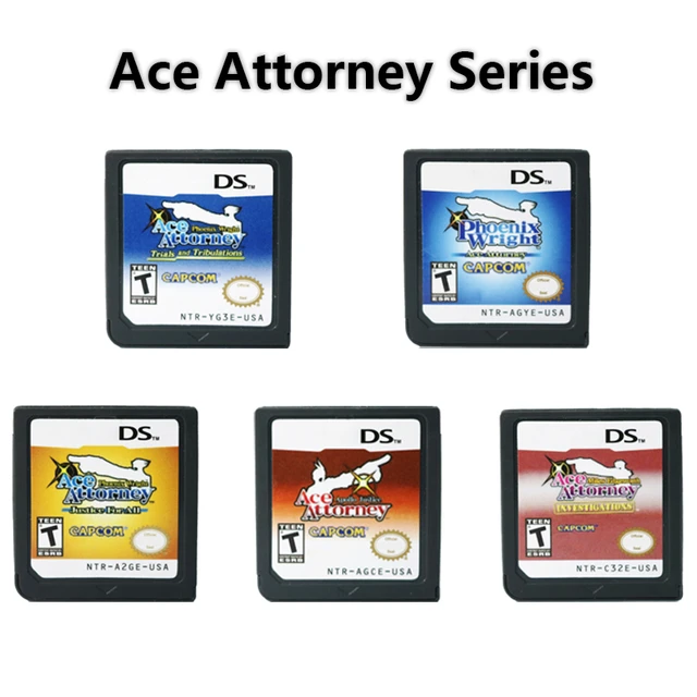 Ace Attorney Series Memory for NDSI 2DS 3DS Game Console US Version English Language - AliExpress Mobile