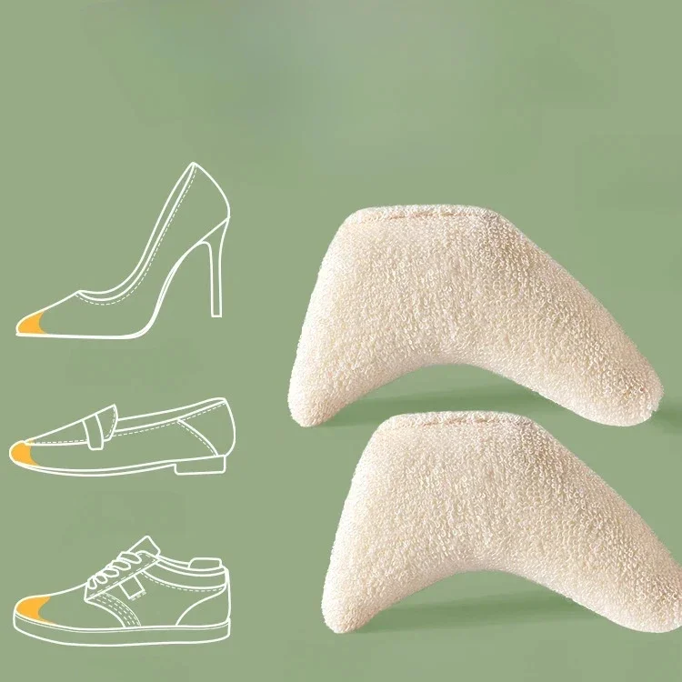 Soft Toe Plug Women High Heel Pain Relief Insert Shoe Palm Cushion Toe Front Filler Sponge Forefoot Pad Adjustable Sizes Insoles shoe insoles,forefoot pads,toe pads,forefoot cushion