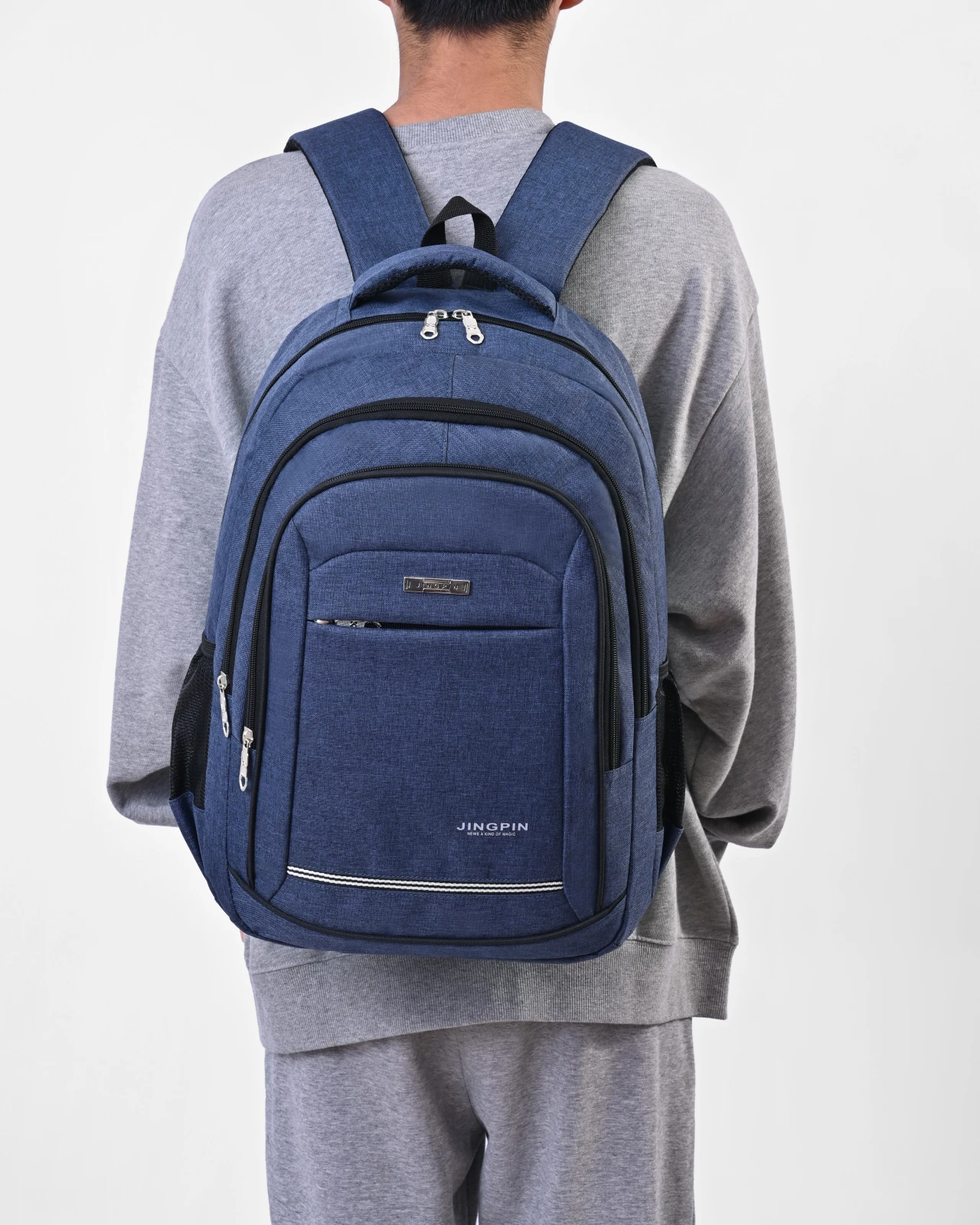Men's Backpacks Oxford Waterproof Rucksack Business Computer Bag Casual Backpack Senior High School Student Schoolbag Large Capa
