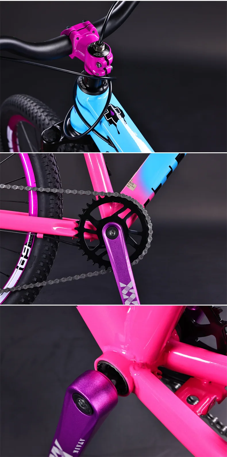 OVOZI Dirt Bike bicicleta de montaña hombre y mujer adulto velocidad Variable bicicleta para estudiantes adolescentes ultraligera absorción de impacto