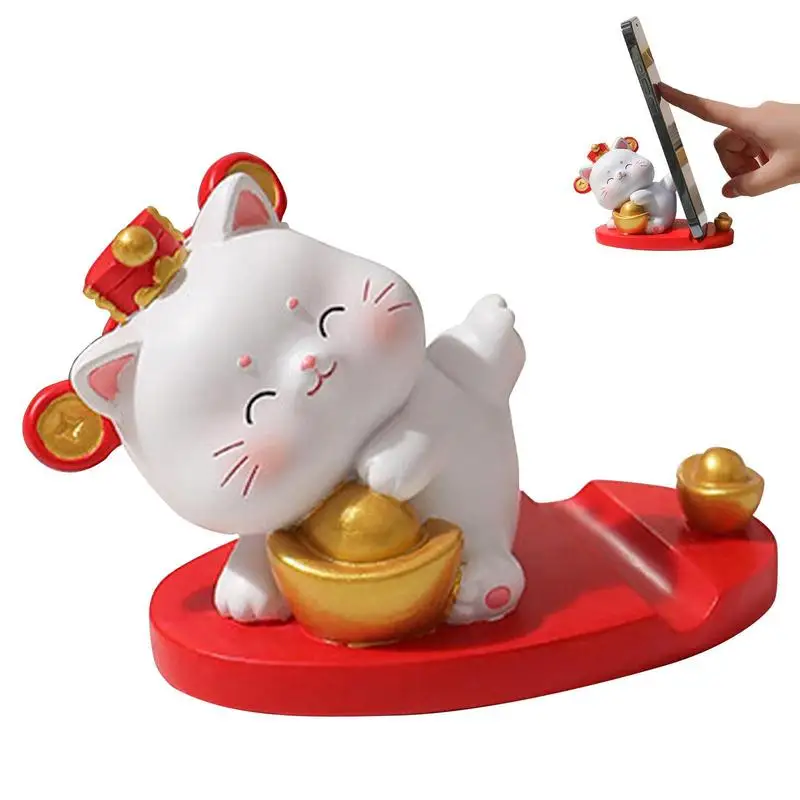 Supporto Universale Per Cellulare Supporto Per Telefono Lucky Cat Supporto Per Cellulare Supporto Per Telefono Cellulare Home Office Decorazione Da Ta