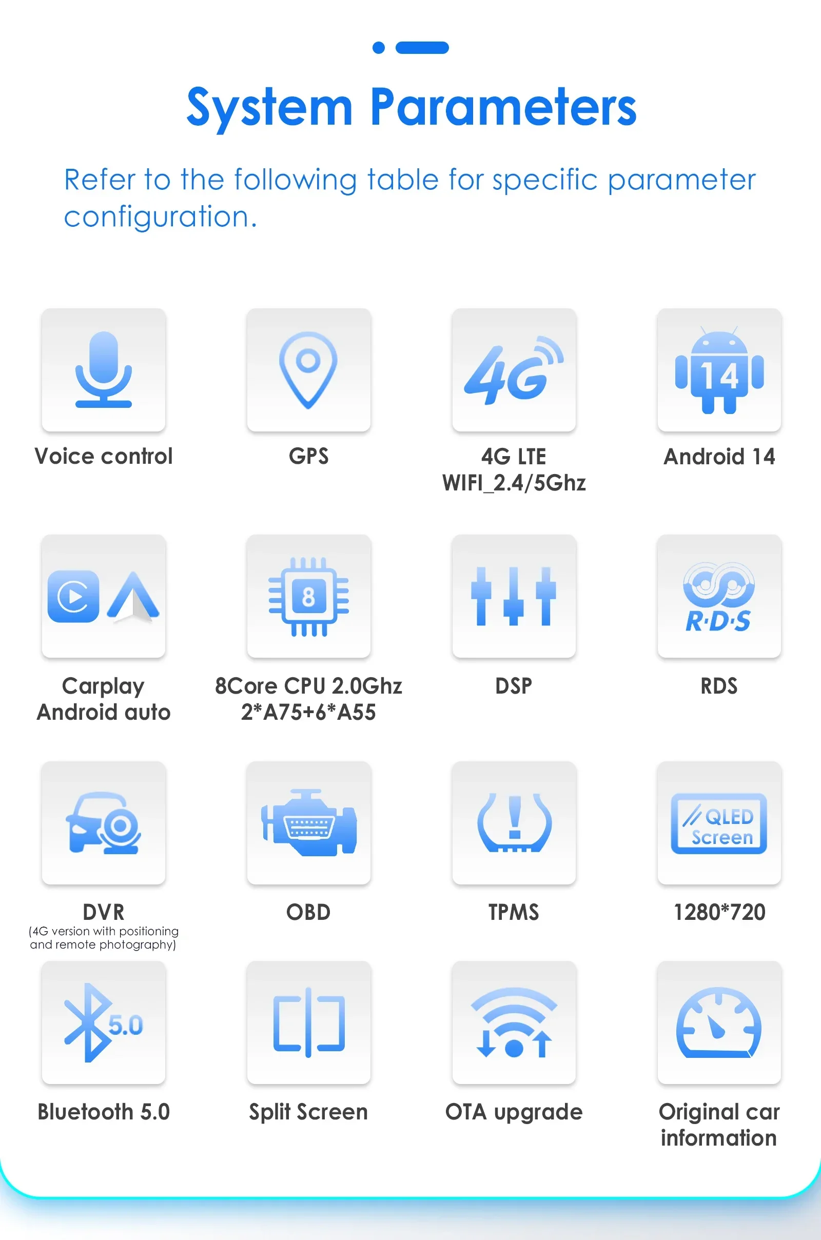 Radio de Auto Hizpo 2Din de 7 Pulgadas con Android Auto para Opel Astra H G J Zafira B Corsa C Antara Vectra Vivaro, GPS, RDS, DSP, 4G, BT, CarPlay 2