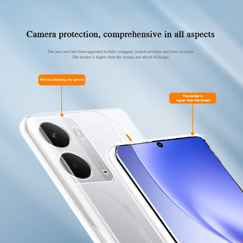 Luxury Transparent Silicone Phone Case - Simple, Thin, and Soft Back Cover