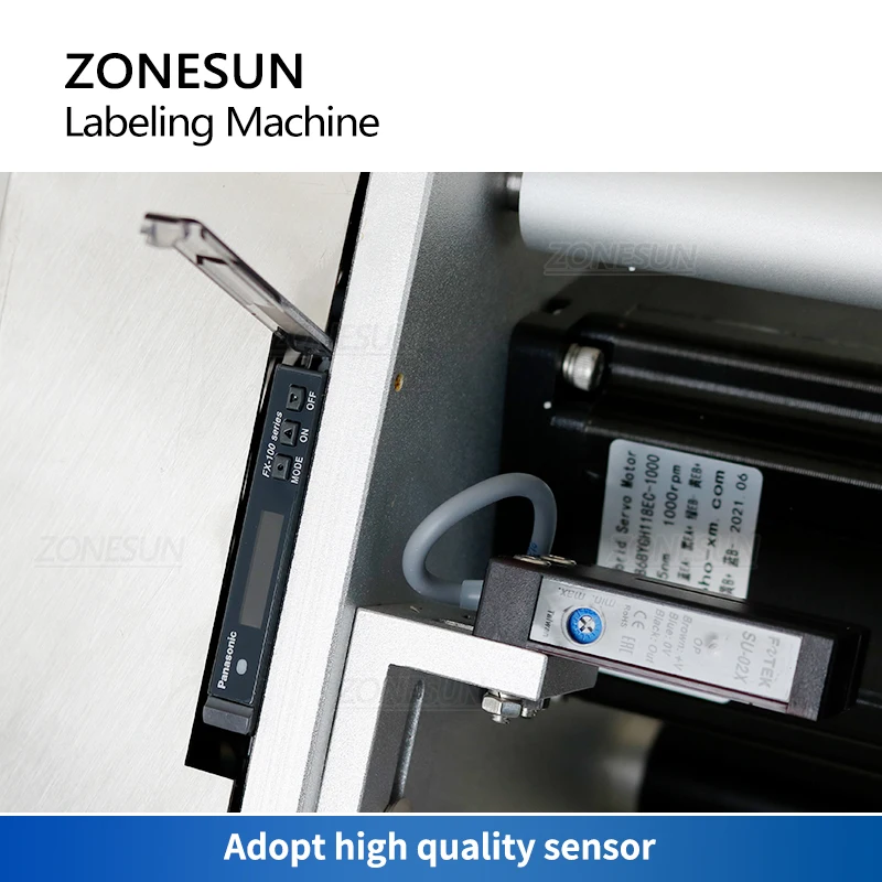 Zonesun Platte Oppervlak Etikettering Machine Cosmetica Card Box Packet Kartonnen Boek Kan Voedsel Label Applicator Voor Productie ZS-TB170