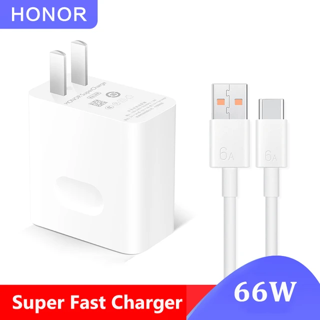 Chargeur rapide Smile pour Honor, 66W, prise EU et US, câble SnapType C, Honor  90 80 70 60 50 Pro 80ightX50 V40 V30 Magic V2 5 4 3 2 X9A - AliExpress