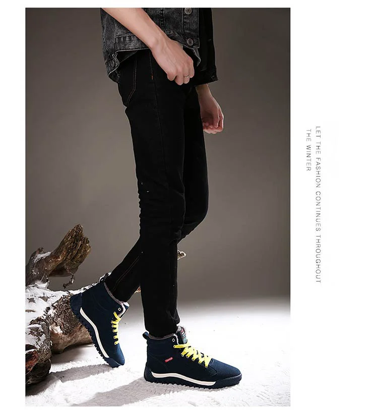 Bild 27.jpg Cozy Winter Men's Snow & Hiking Boots: Plush. Warm. Non-slip - true deals club