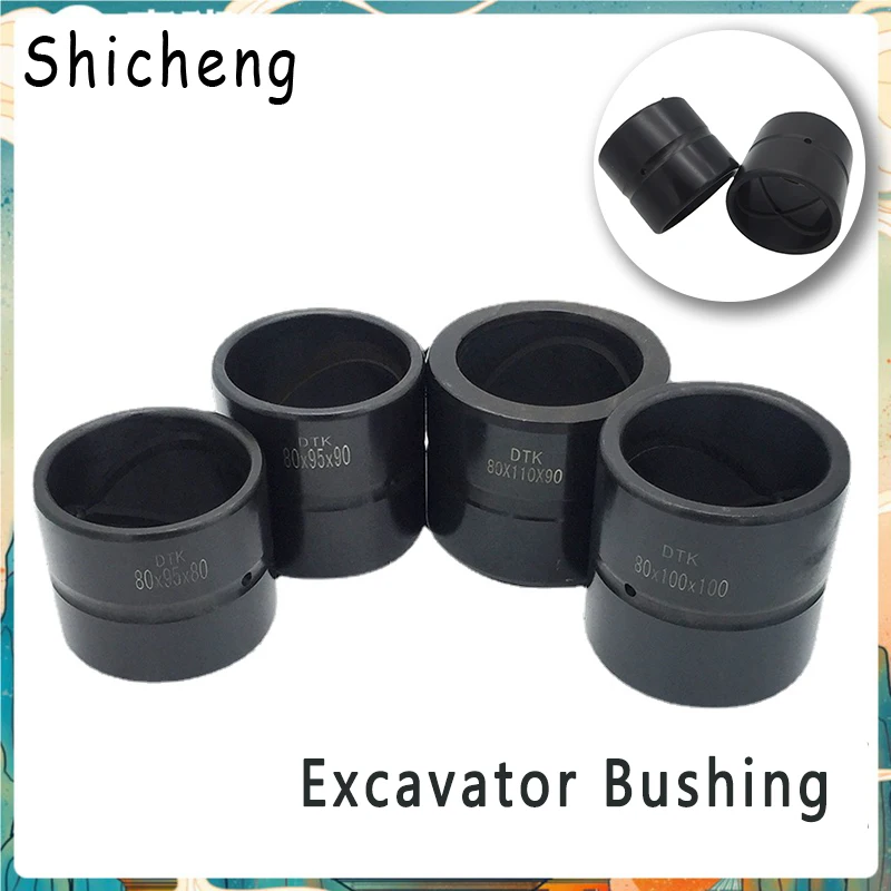 L'Escavatore Fornisce La Boccola Dell'Escavatore Per Komatsu Pchitachiex Kobelco Sk Sany Sy Kubota Liugong Xugong Kato Digger Partsblack