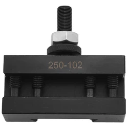 Outil de changement rapide pour tour CNC 6 12 pouces, 2 axes, support de face 250 102 pour Kit d'outils de tour CNC 