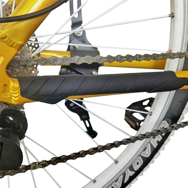 

Silicone Bike Chain Protector Bicycle Frame Chainstay Pad Scratch-Resistant MTB Road Bike Chain Guard Cover Cycling Accessories