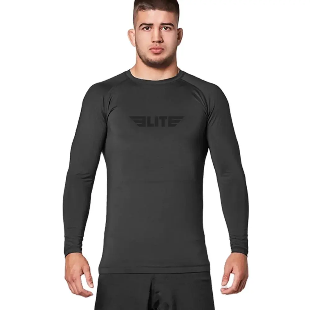 New Wrestling Tops Boxing Long Sleeve Shirts Rashguard Fitness Clothing Quick Dry Breathable Lightweight Clothing Gym Sportwear