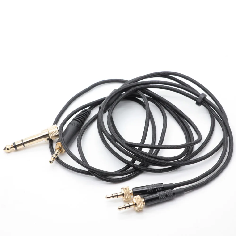 MDRZ7 Cable for SONY MDR-Z1R MDR-Z7 MDR-Z7M2 with Lock Nut Headphone Audio Cord Cables 6.35mm Adapter