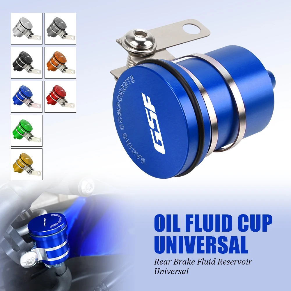 

FOR SUZUKI GSF 250 600 600S 650 650S 650N 1200 1250 Bandit Brake Clutch Tank Cylinder Fluid Oil Reservoir Cup Oil Fluid Cup