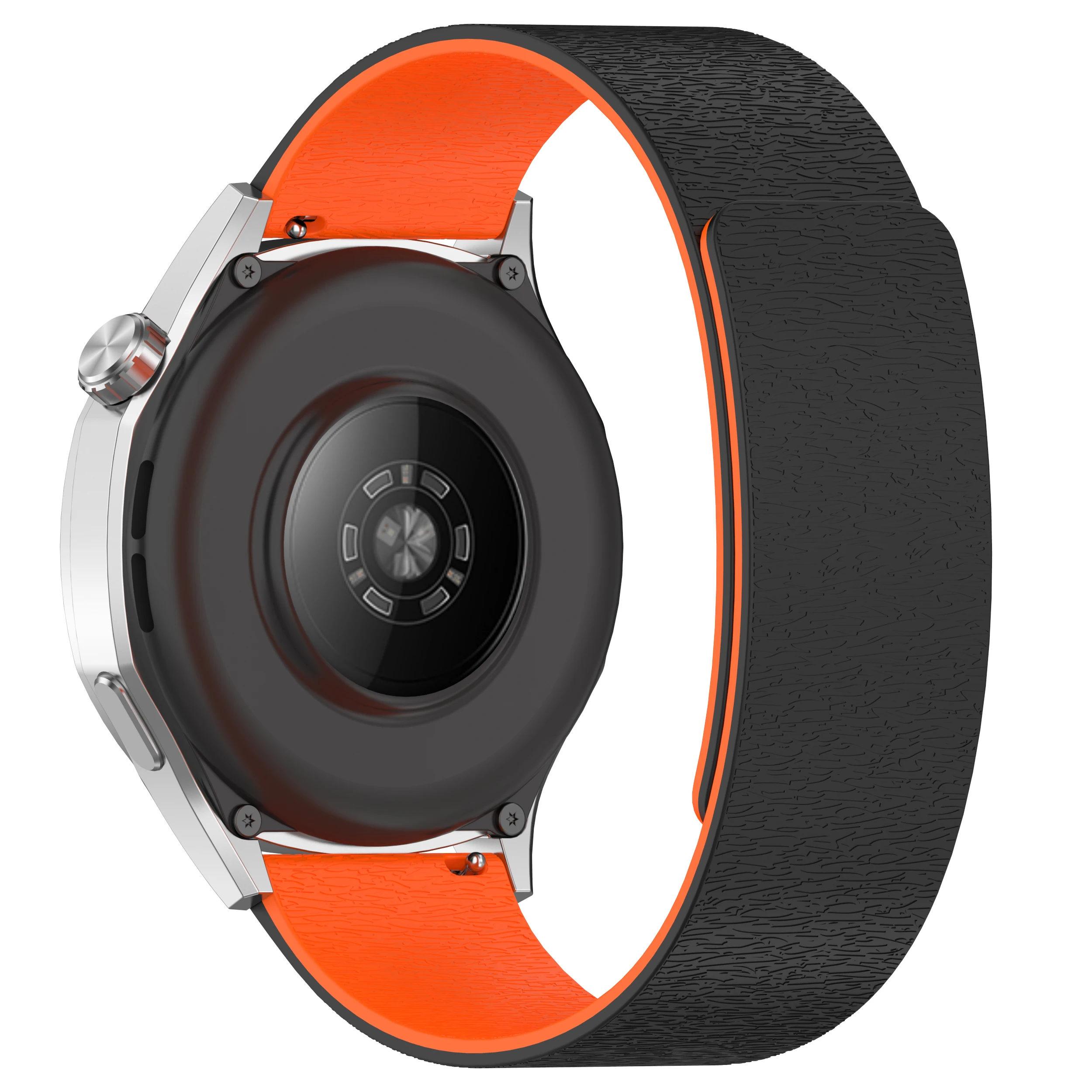 Universal Magnetic Silicone Strap - 18mm/20mm/22mm Adjustable Band