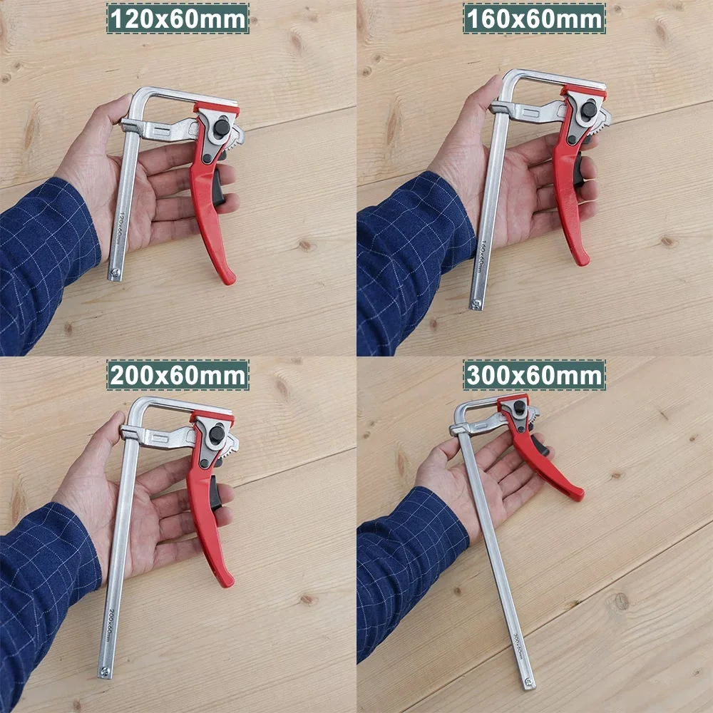 2 X MORSETTO Guida Seghetto Binario Cricchetto Rapido In - Foto 14