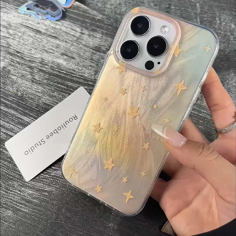 Star-Themed Protective Phone Case