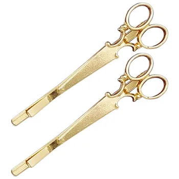 Hair Clips For Women Shape Punk Cute Girls Scissors Hair Pin Barrettes Accessories Hairpin Simplicity Stainless Steel Headdress 5