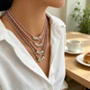 Nouveaux Colliers Pendentifs Lettres Initiales « Mom Love Mama » au Design Coloré, Collier Lettre Zircon « MOM LOVE » Tendance, Cadeaux Fête des Mères
