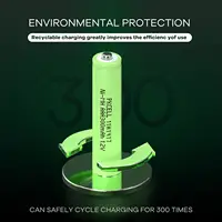 4/8/16/30PC PKCELL NiMH AA 600mAh 1.2V Rechargeable Battery Pre-Charged Rechargeable Batteries for Solar Lamps, Solar Lights 2