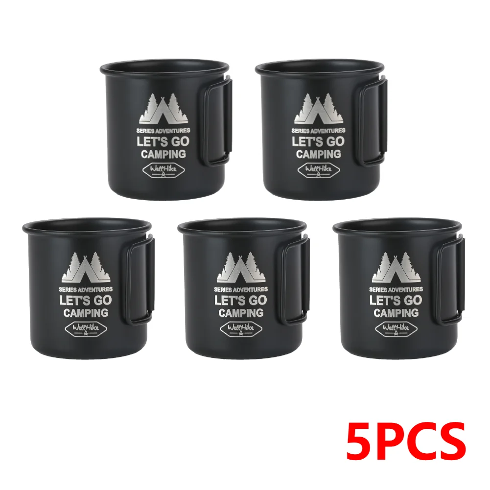 5PCS Black