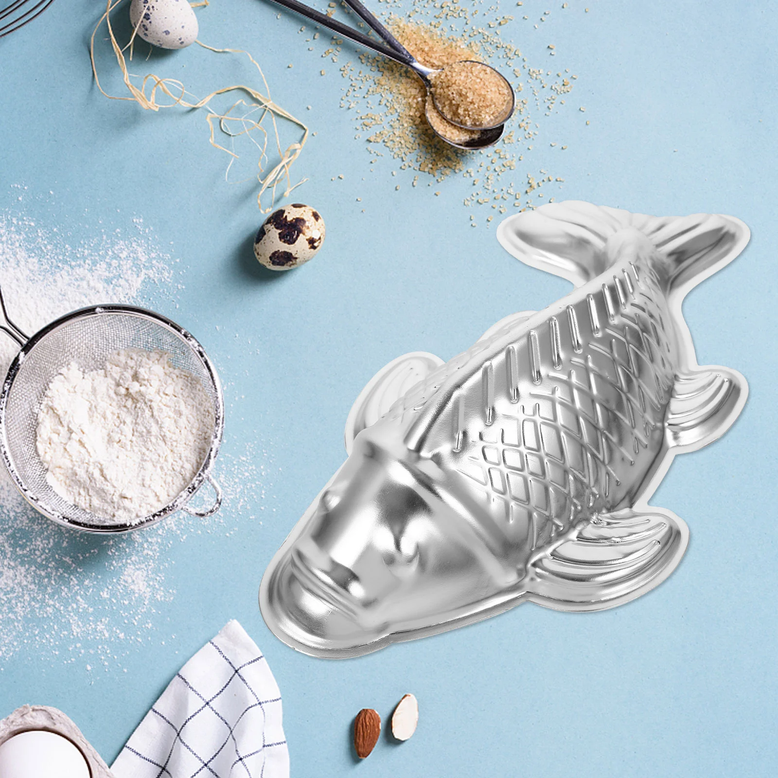 

Алюминиевые антипригарные подносы для выпечки в форме рыбы