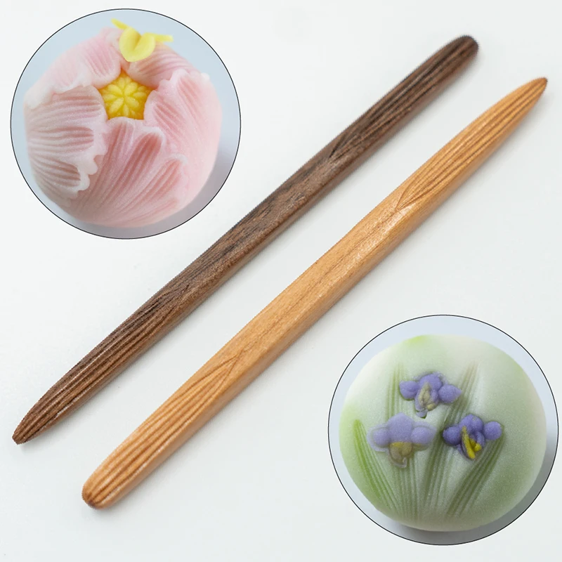 

Japanese Waishi Petal Texture Stamp Handmade Wagashi Dessert/Cake, Cookie Japanese Waishi Petal Texture Stamp Making Tools