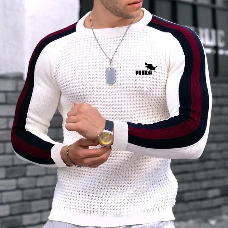 CBLdF Men jumpers Autumn And Winter Pure Men's Round Neck