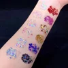12 Colors Bright Crystal Sparkling Sequins Gel Eye Shadow Eye Makeup Face Body Sparkling Liquid Gel Festival Makeup Cosmetic 30g 4