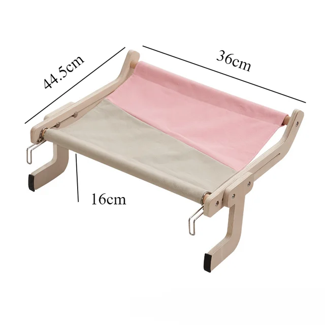 Cat Suspension Hammock Portable Detachable Comfortable Cats Sunroom Seat Cat Climbing Frame Pet Accessories Easy To Wash Cat Bed 6