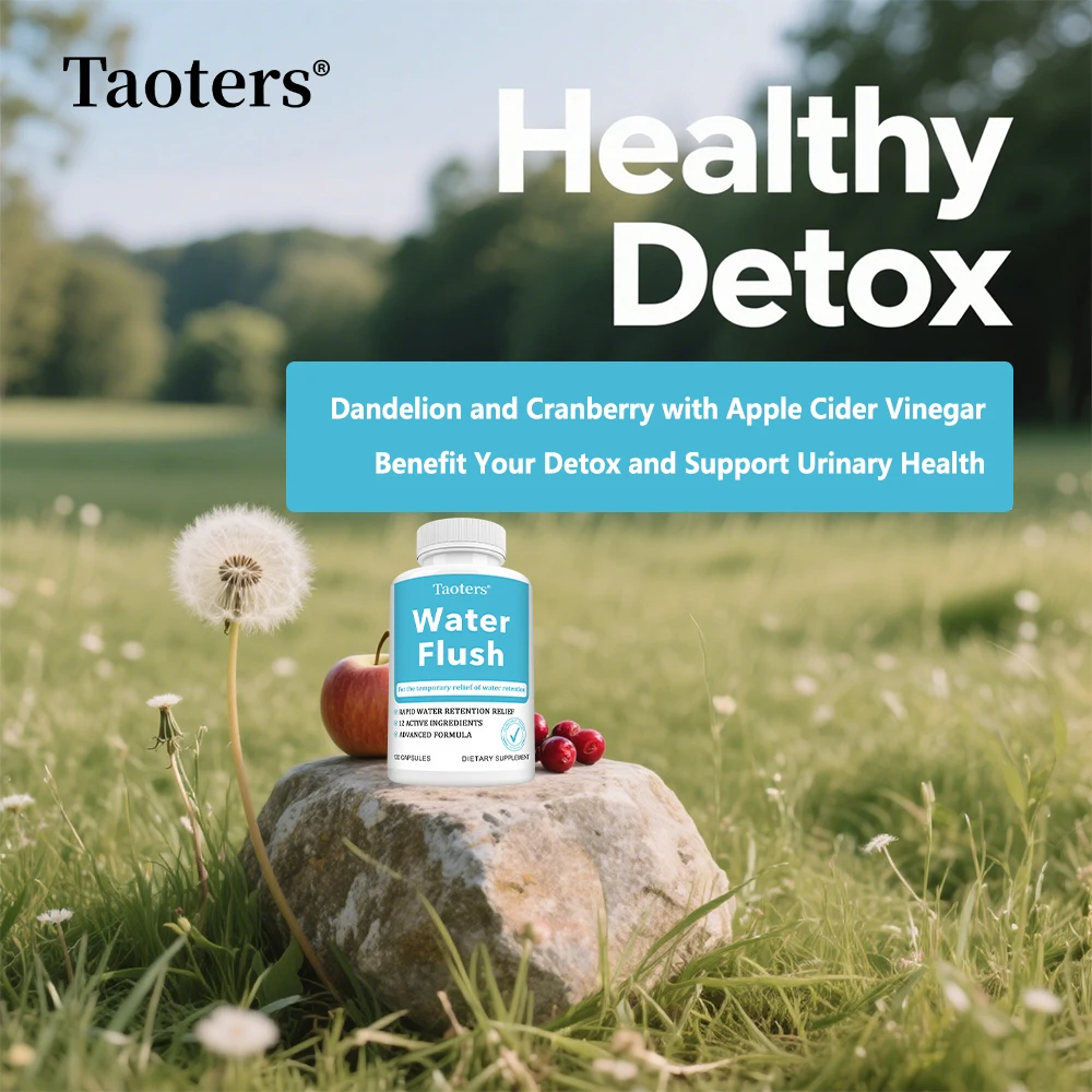 Vitamin B Supplement, Dandelion Extract, Diuretic and Laxative, Helps with Edema, Promotes Metabolism, 120 Capsules