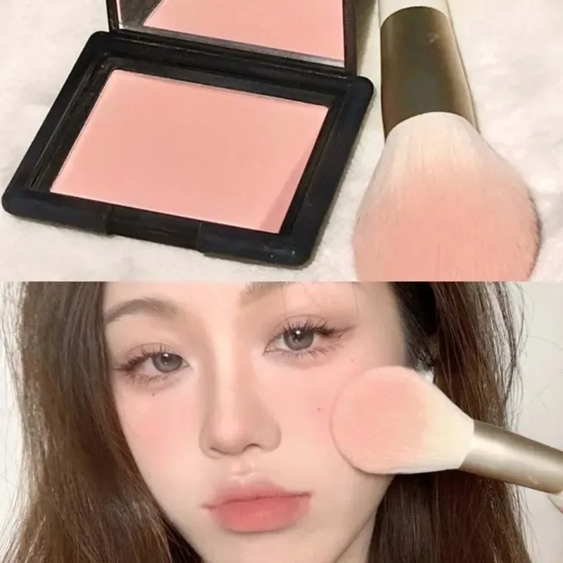 HERORANGE Powder Blusher Palette Rose Low Saturation Nude Orange Korean Sexy Pink Blush Matte Natural Rouge Facial Cheek Contour 4