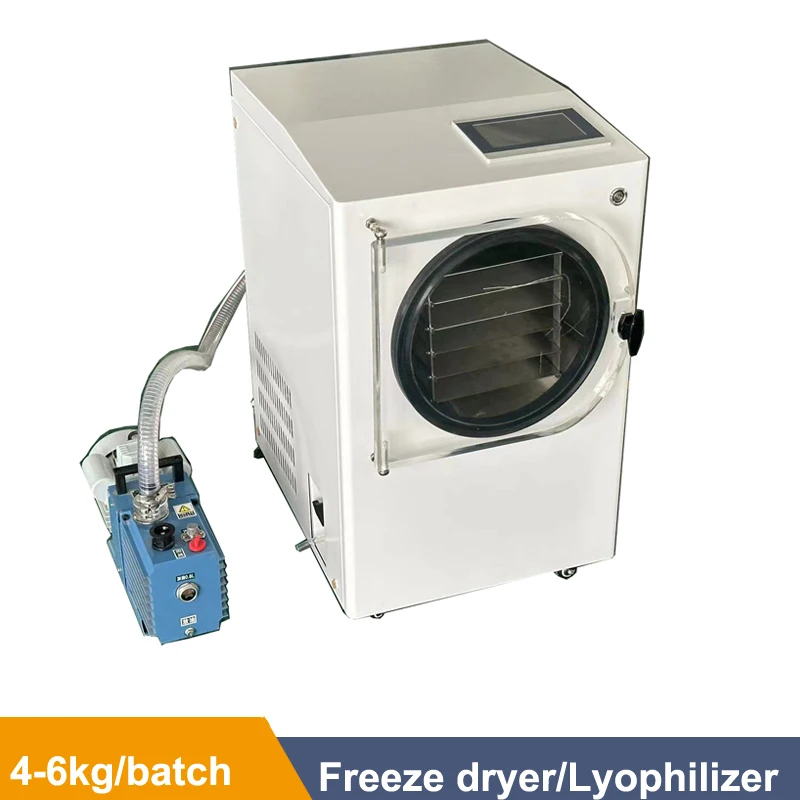 Vegetables Fruit Vacuum Freeze Dryer Mini Lyophilizer Food Freeze Drying Food Dehydrator For Household