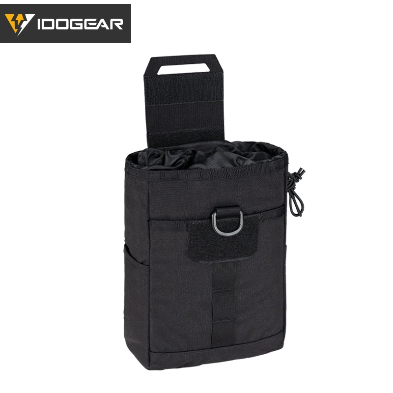 IDOGEAR Sac de recyclage tactique pliable poche de décharge
