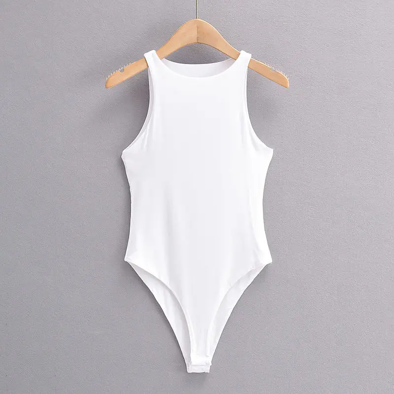 Women body suit casual Sexy Slim beach Jumpsuit Romper girl Bodysuit solid suit clothes clothing catsuit top 2023