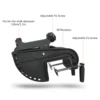 Electric Outboard Motor Bracket Hinge Kit Fits for 1 1/8''(2.8cm)Shaft Diameter 28lb 36lb 46lb 50lb Electric Outboard Motors 4