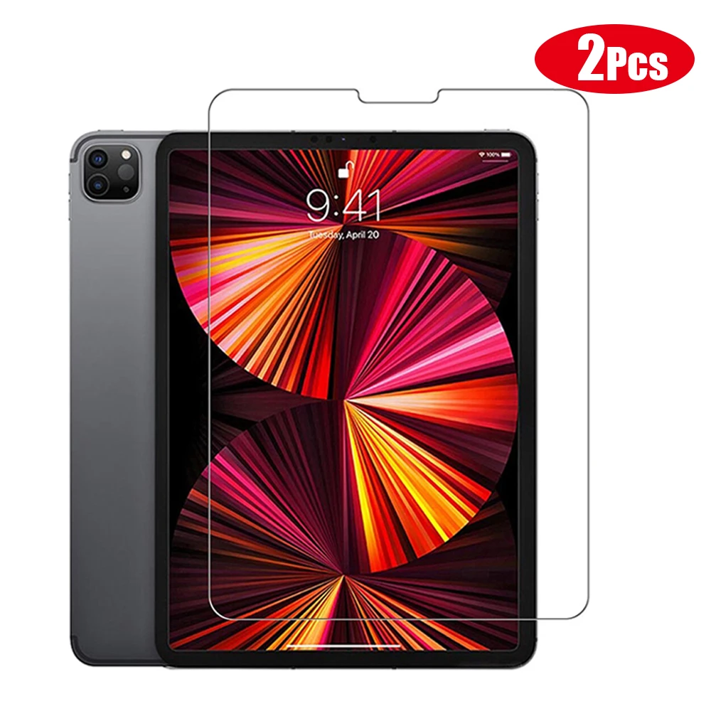 Pellicola Salvaschermo Per Apple Ipad Pro 11 2021 Full Glass Per Ipad Pro 12.9 2021 Pellicola Temperata Per Ipad Pro 11 12.9 2020 2018 Vetro